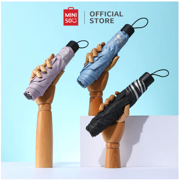 Miniso Lifestyle Trading Indonesia MINISO Payung Lipat Jumbo Outdoor
