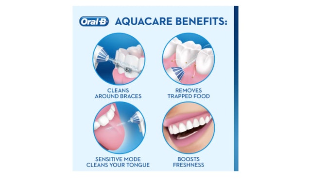 Procter & Gamble Oral-B Aquacare Pro-Expert Irrigator Featuring Oxyjet Technology
