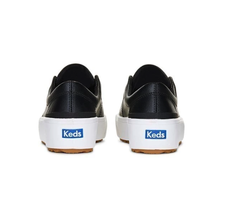 Keds Women's Remi Leather Sneakers Black 3