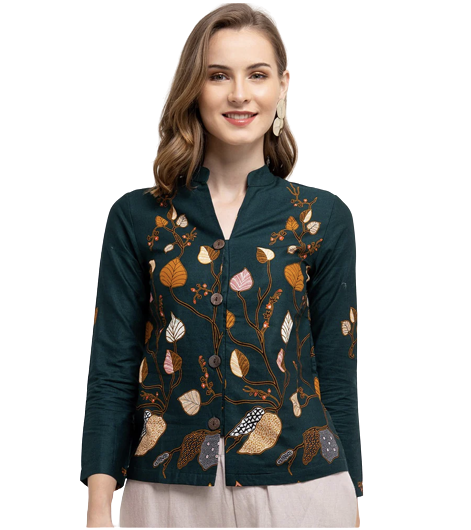 10 Rekomendasi Baju Etnik Modern Wanita Terbaik  1