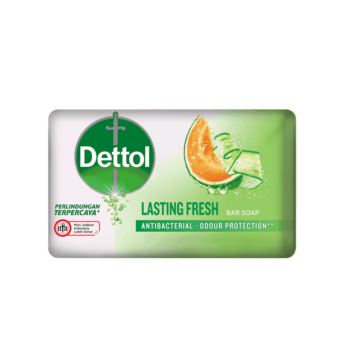 Dettol ｜ Sabun Mandi Batang Anti Bakteri Lasting Fresh 