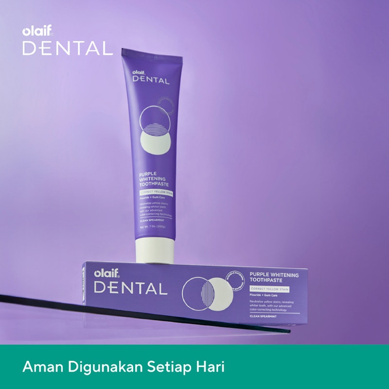 Olaif Dental Purple Whitening Toothpaste 4
