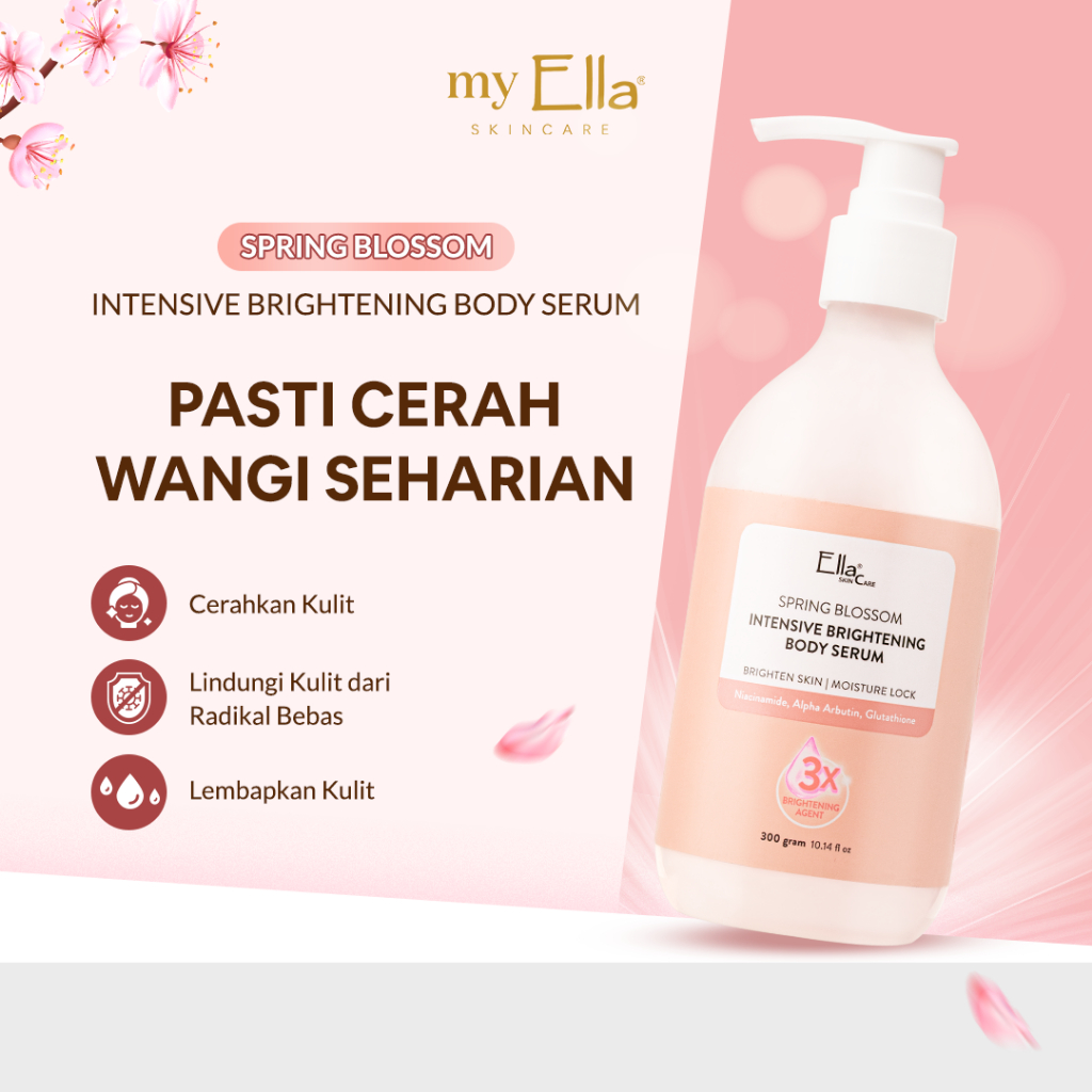 Ella Karunia Estetika Ella Skincare Spring Blossom Intensive Brightening Body Serum