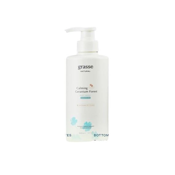 Grasse Natural Calming Geranium Forest - Sunflower Oil Body wash 1