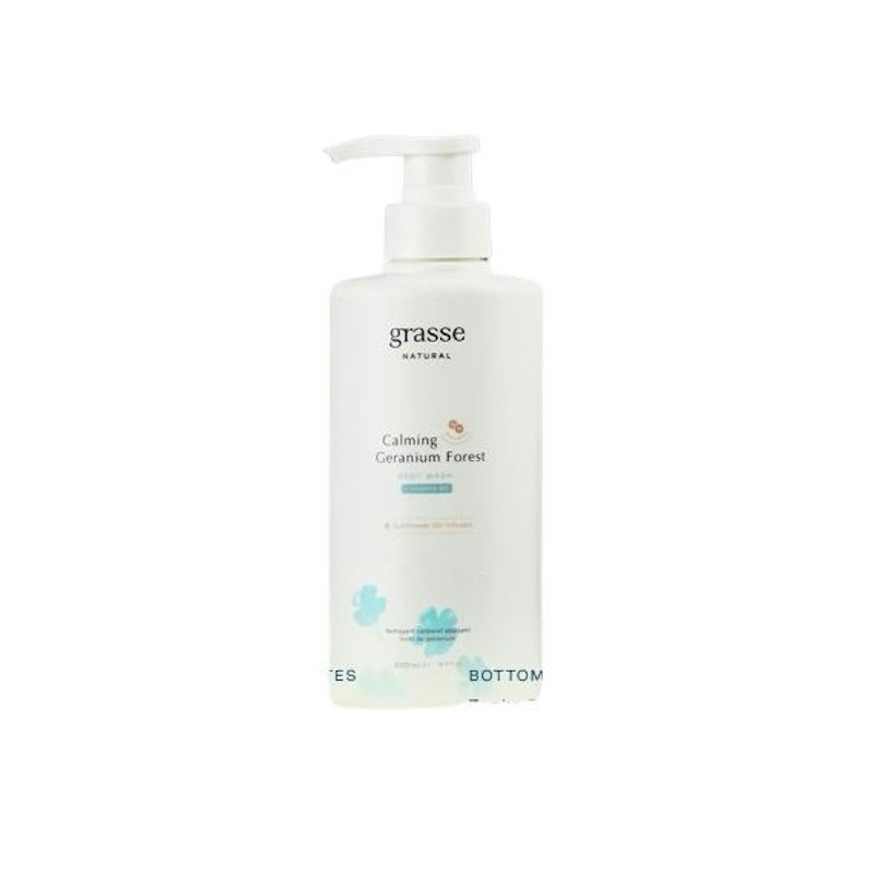 Grasse Natural Calming Geranium Forest - Sunflower Oil Body wash 1