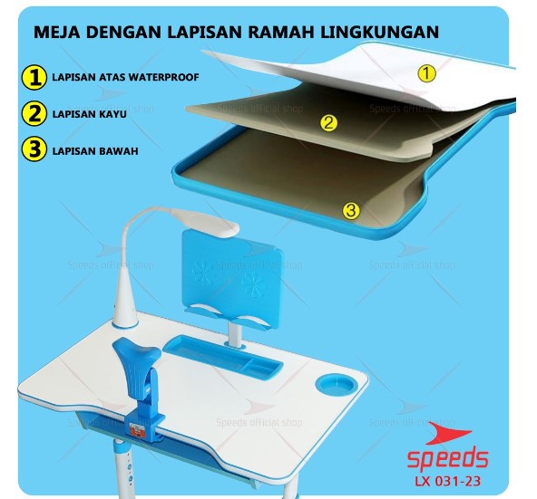 Set Meja Belajar 4