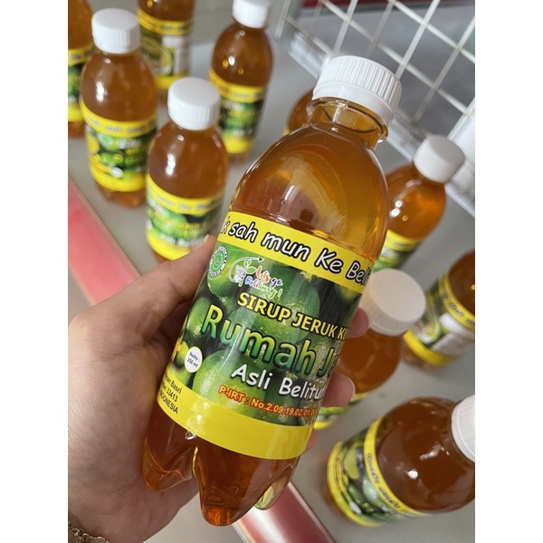 Sirup Jeruk Kunci Asli Belitung 5