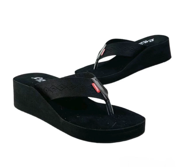Lozta Sendal Jepit Wanita Wedges Rajut 01 Series 4