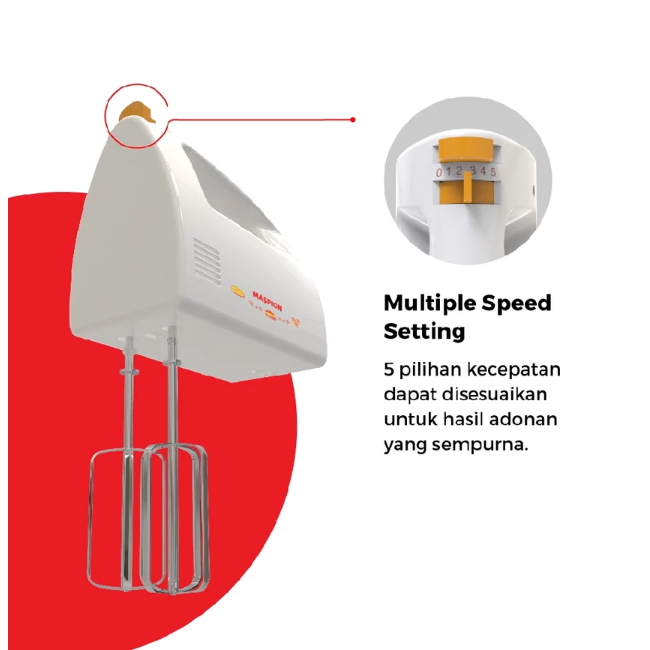 Maspion Group Maspion Hand Mixer MT-1150