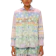Rinda Salmun Two Wear RTW Studio Kemeja Lengan Panjang Print Picnic Playdate Peach 1
