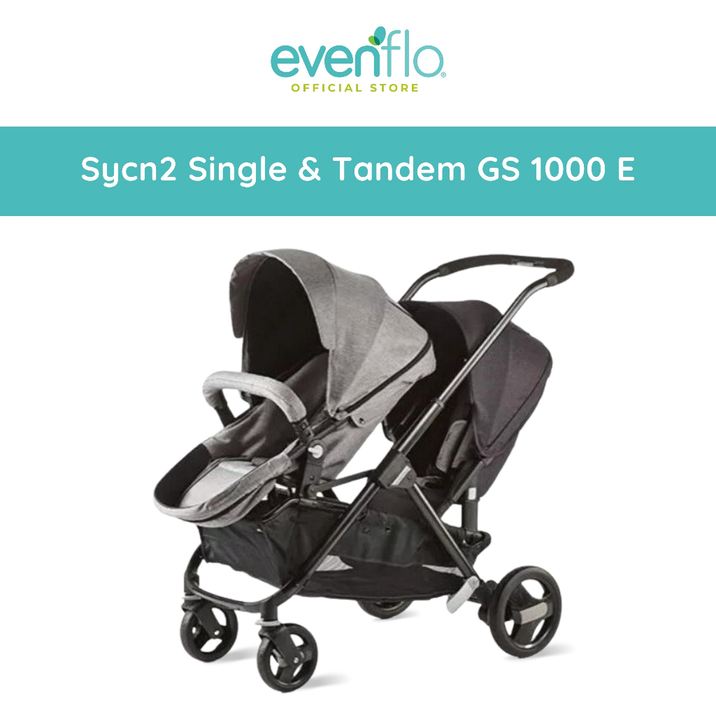 Kakoon Evenflo Stroller Sycn2 Single & Tandem 2