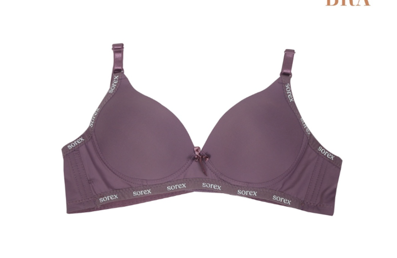 Bh Sorex 17232 - Casual Style Bra - Busa Tanpa Kawat - Purple 36