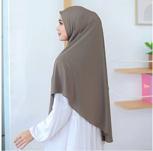  Bella Alisha Khimar Instan Bergo Seika