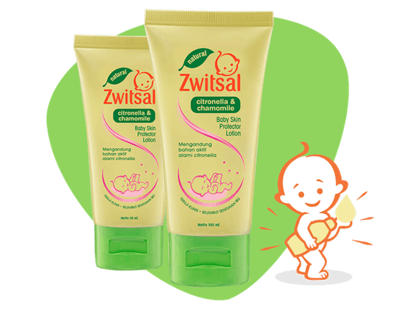 Zwitsal Baby Skin Protector Lotion Natural 1