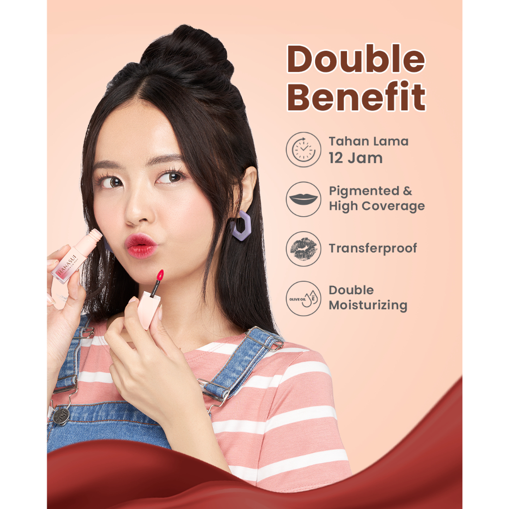 Eka Jaya Internasional Hanasui Tintdorable Lip Stain