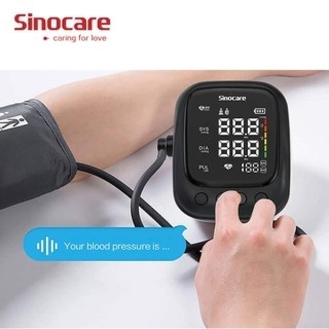 LED Automatic Upper Arm Blood Pressure Monitor 3
