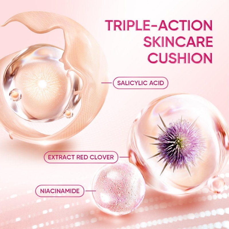 Sea Makeup Fix and Flawless Silk Cushion Lyla 3