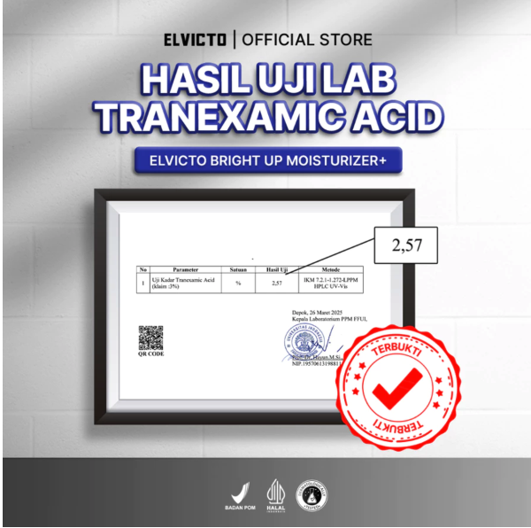 Indonesia Premium Goods ELVICTO Bright Up Moisturizer+
