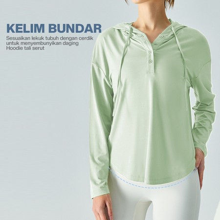 RAGA Sportwear RAGA Atasan Olahraga Wanita Hoodie