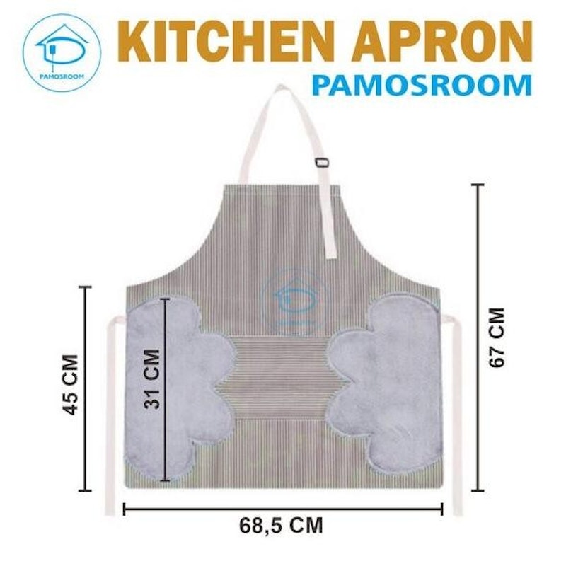 Pamosroom Apron Waterproof