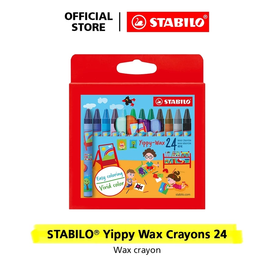 STABILO Yippy-Wax Crayon  2