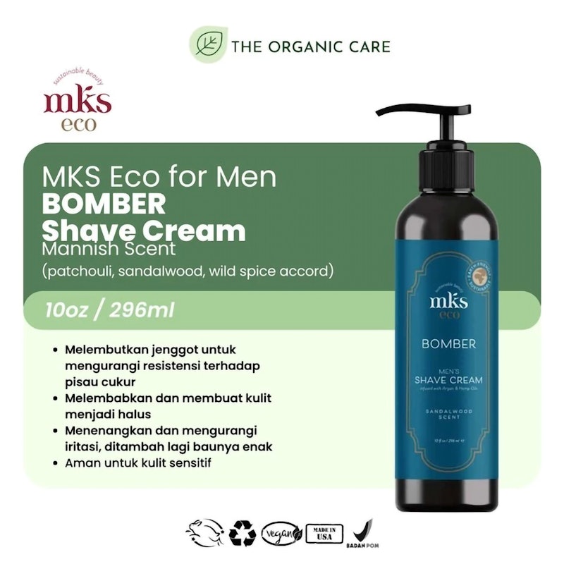 MKS Eco Bomber Men's Shave Cream 3