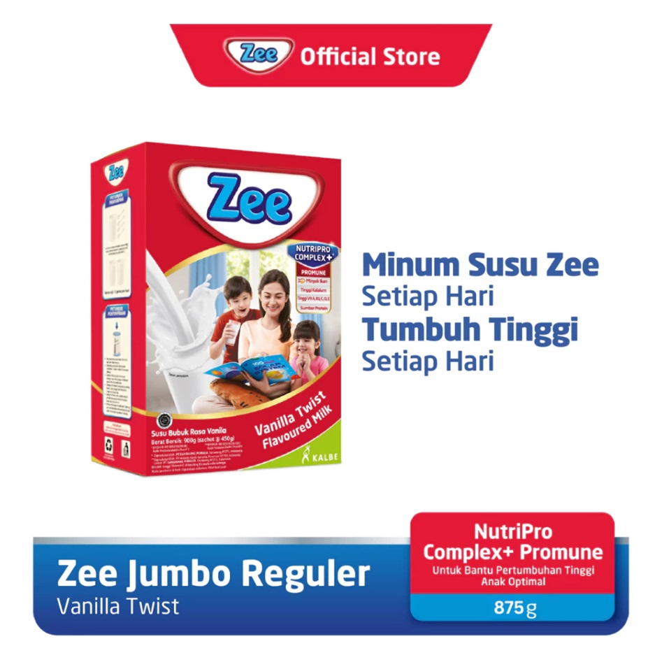 Sanghiang Perkasa Zee Vanilla Twist Flavoured Milk