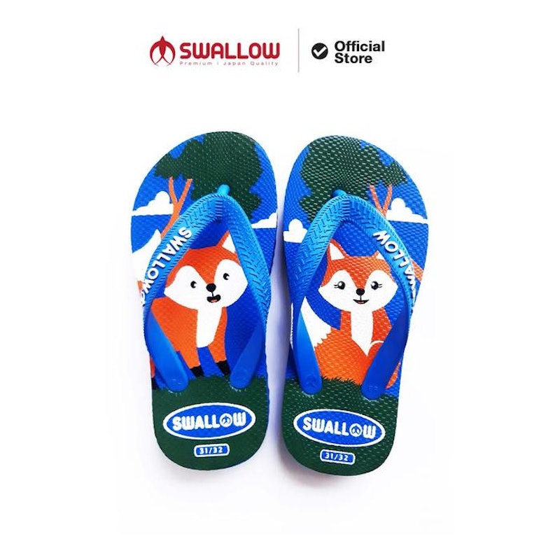 Swallow Sandal Jepit Anak Animal Kids Cute Character 5