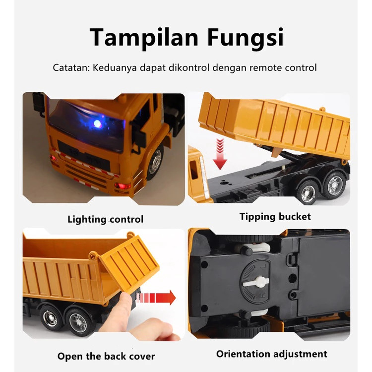 HELIK Remote Control Dump Truck  2