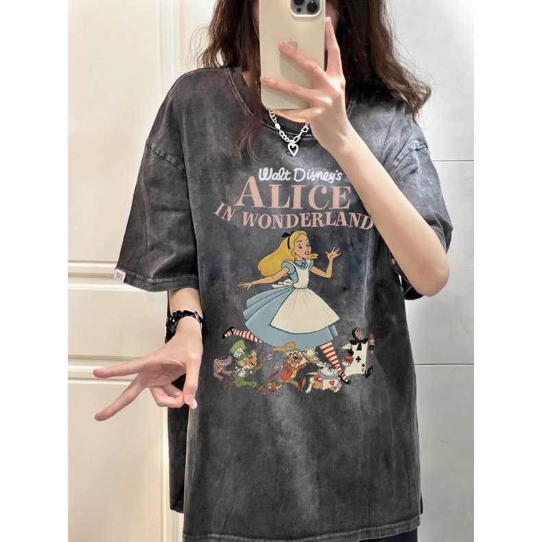 T-shirt Oversize Alice In Wonderland 4