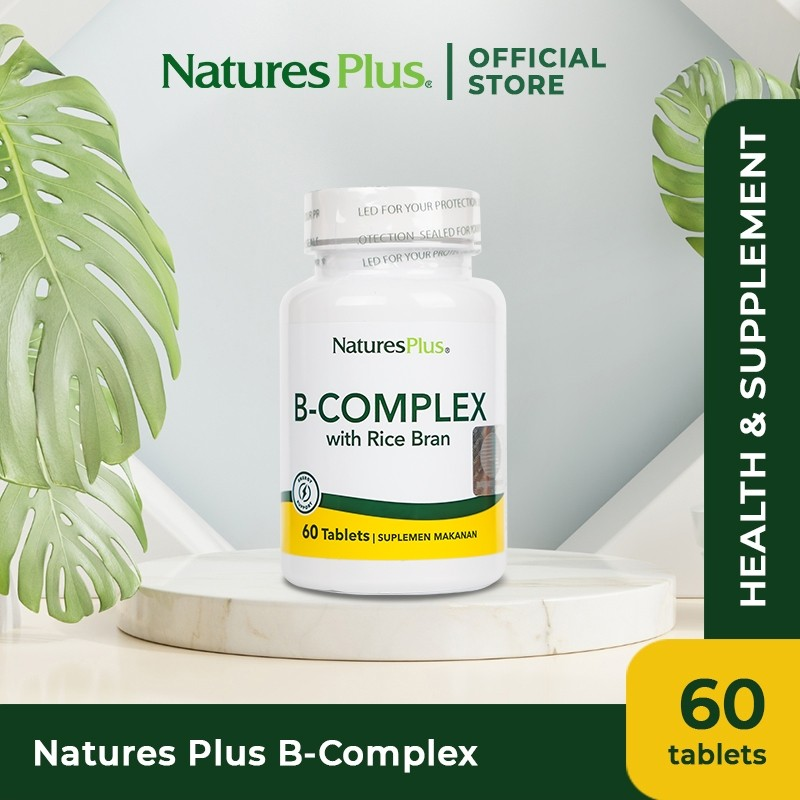 NaturesPlus B-Complex with Rice Bran 2
