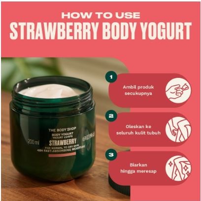 The Body Shop International Limited The Body Shop® Strawberry Body Yogurt