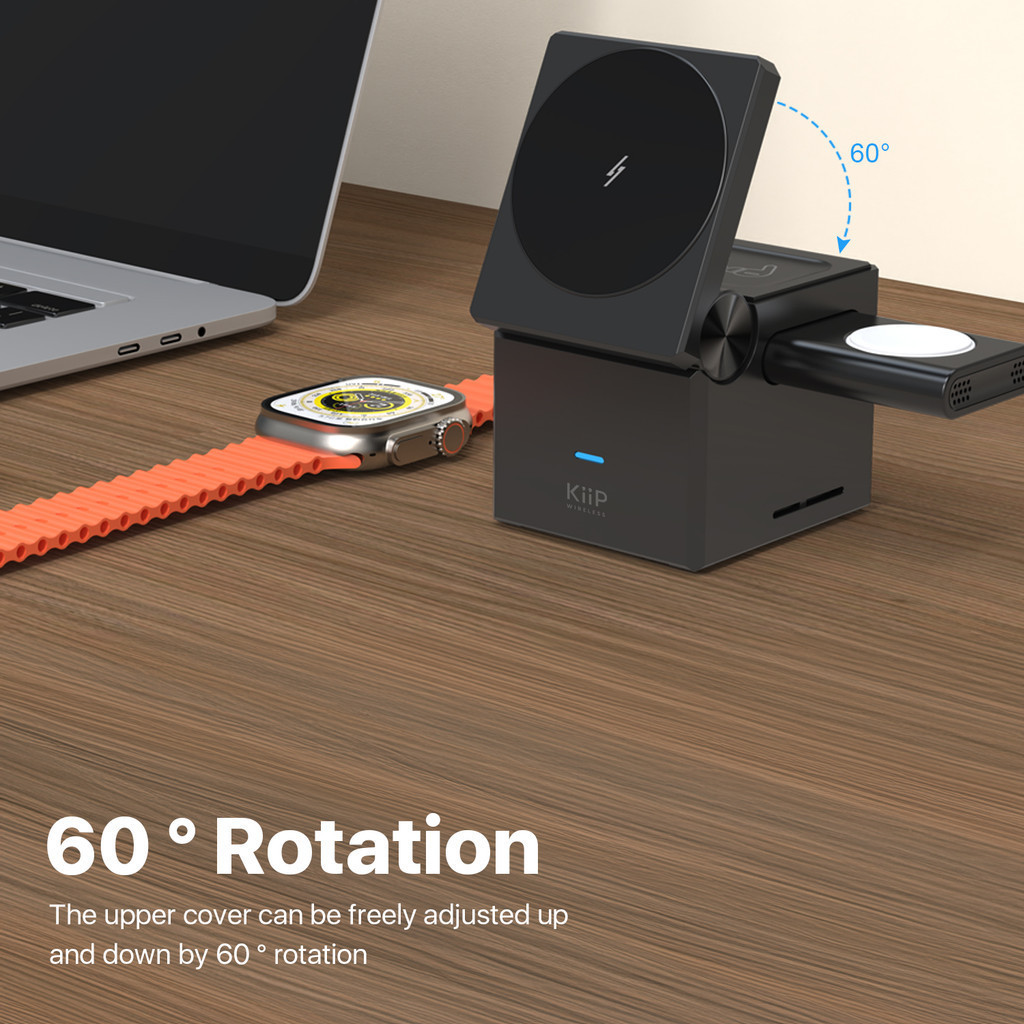 KiiP 3in1 Foldable Wireless Charger T1 Pro 4