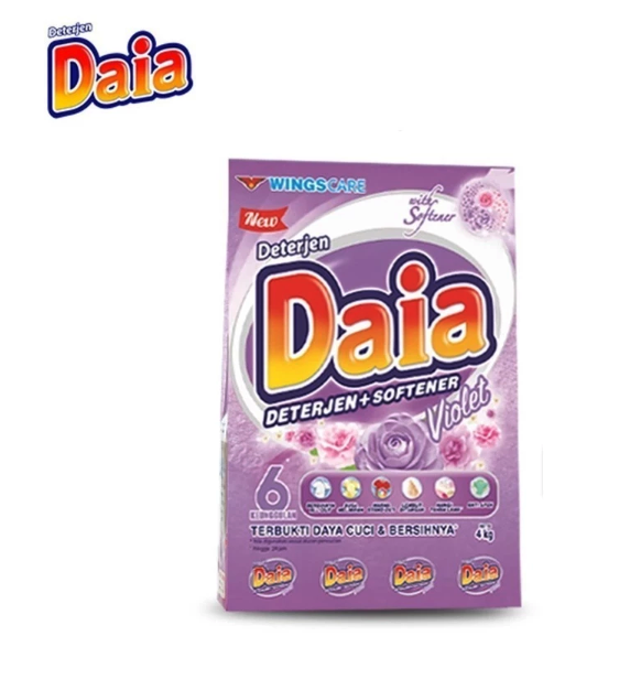 Wings Daia Deterjen + Softener Violet Passion 