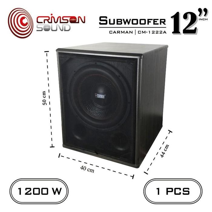 Protonindo Citra CARMAN Power Subwoofer CM-1222A