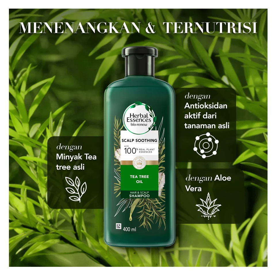 Procter & Gamble Herbal Essences Bio:Renew Tea Tree Oil Hair & Scalp Soothing Shampoo