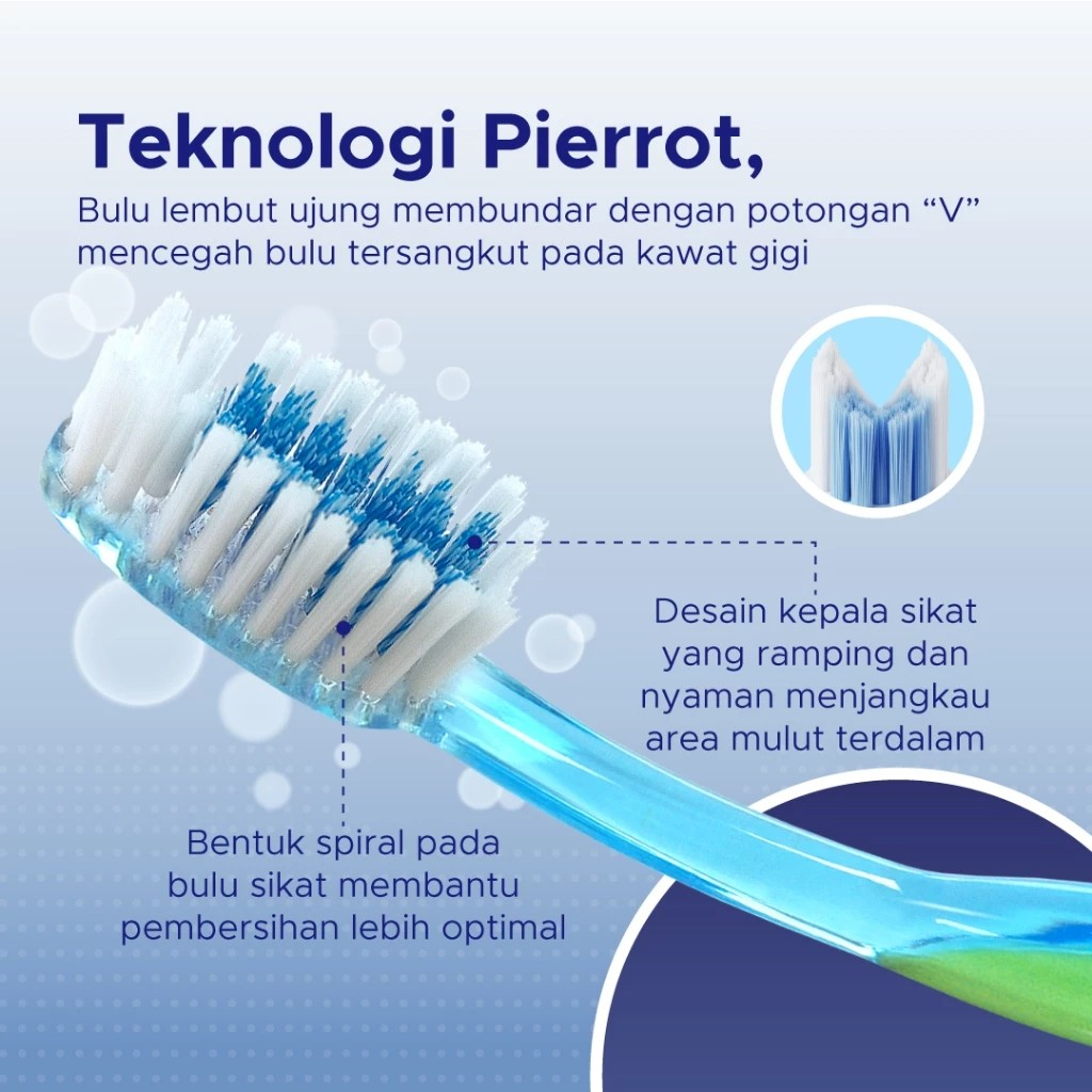 Pierrot® Orthodontic Toothbrush