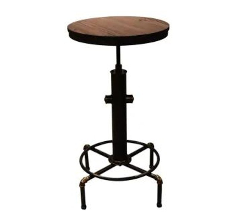 MARSTEN BAR TABLE ANTIQUE BLACK 1