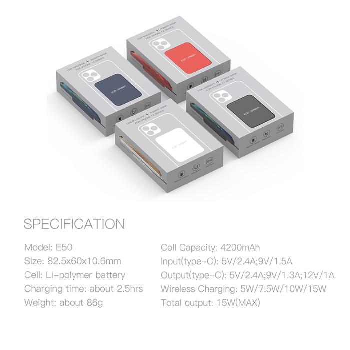 Kiip Kiip Indonesia KiiP Wireless Power Bank EW50