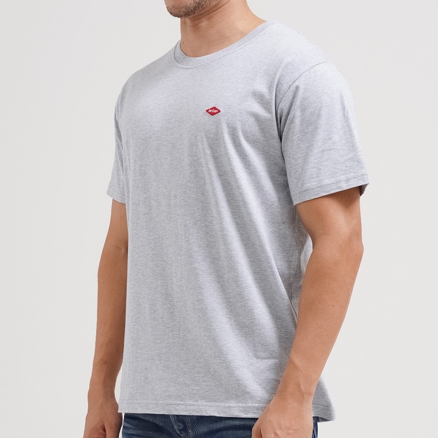 Lee Cooper T-shirt Small Logo Melange  4