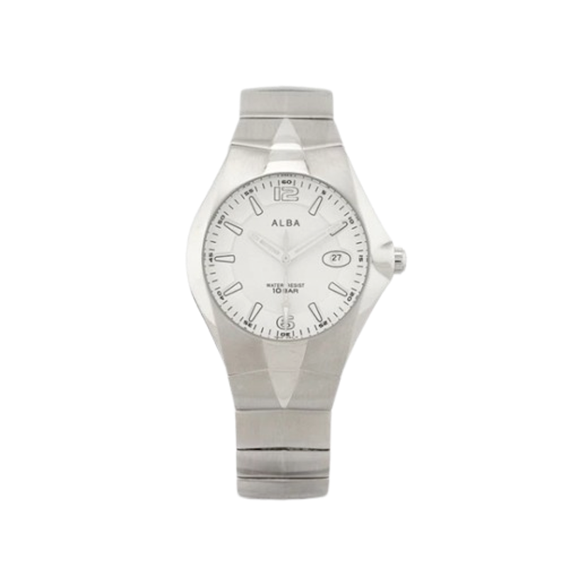 Alba Quartz White Dial 1