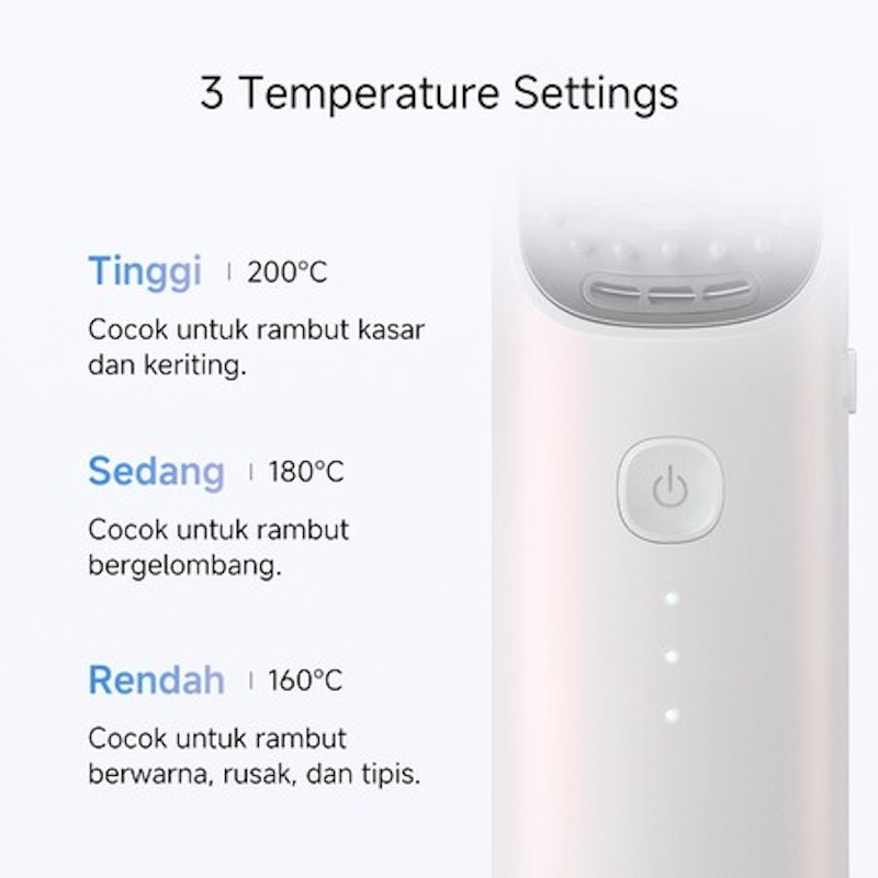 Xiaomi Cordless Hair Straightener Brush 3