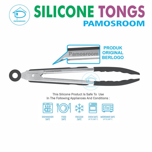 Pamosroom Silicone Tongs