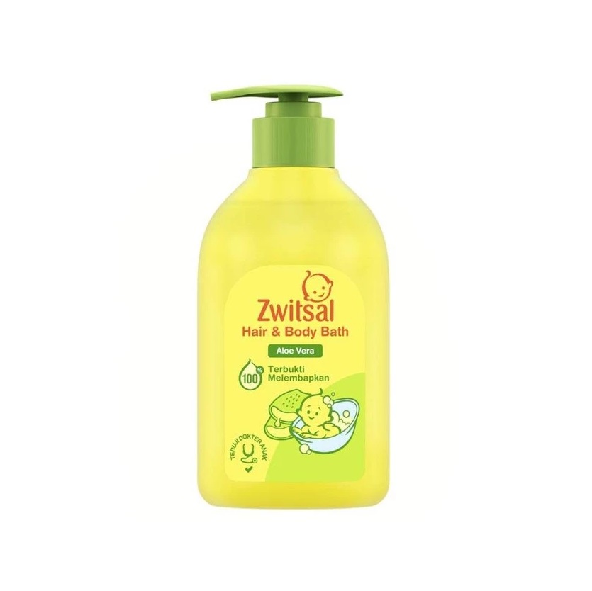 Zwitsal ｜ Baby Hair & Body Bath Aloe Vera