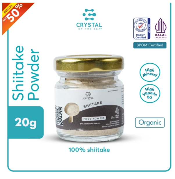 Urchindize Indonesia Crystal Of The Sea Shiitake Food Powder 20 g
