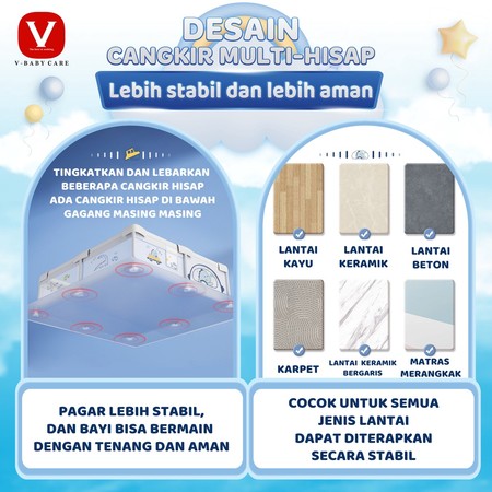 V-BABY CARE V-BABY CARE Pagar Bermain Anak