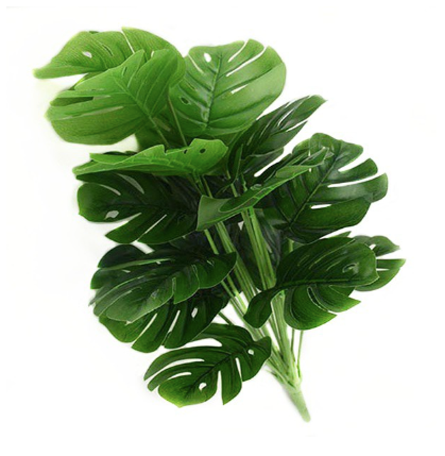  Daun Monstera Artificial  AL20