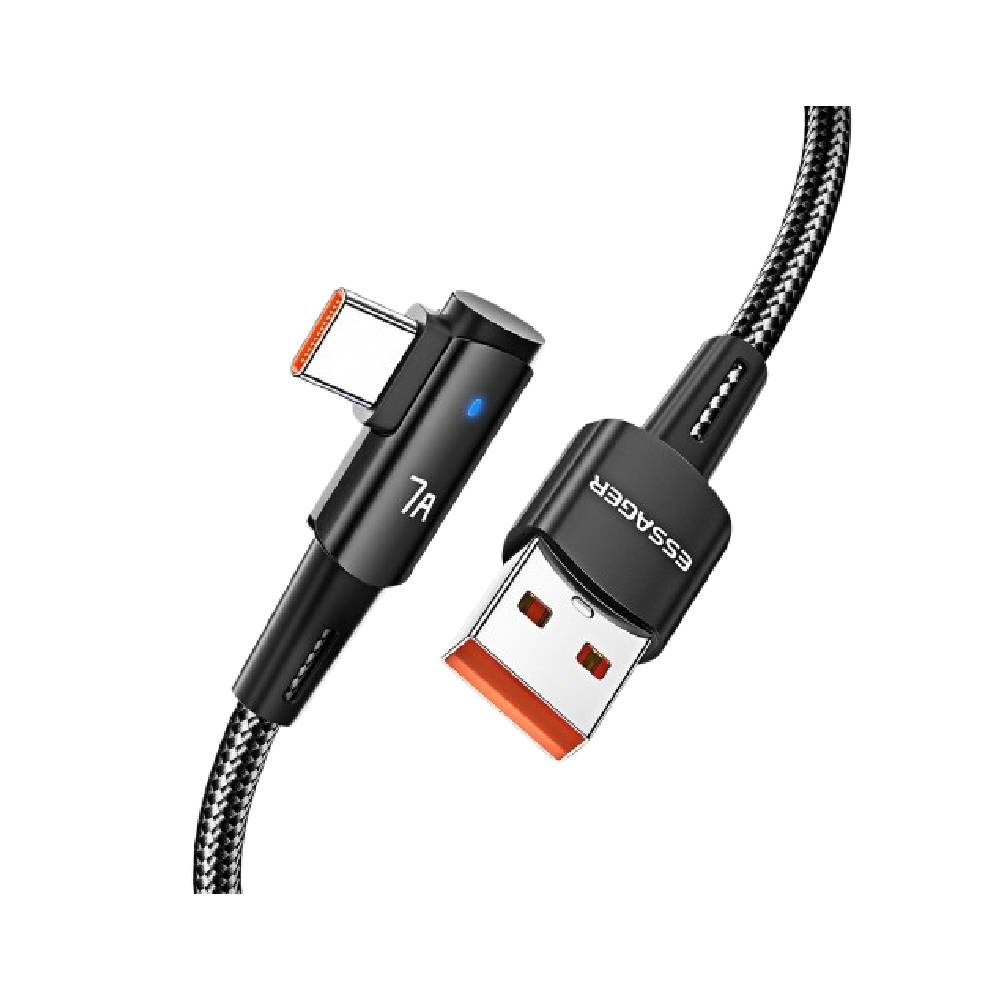 Essager 7A 100W Quick Charging USB-A to USB-C Data Cable