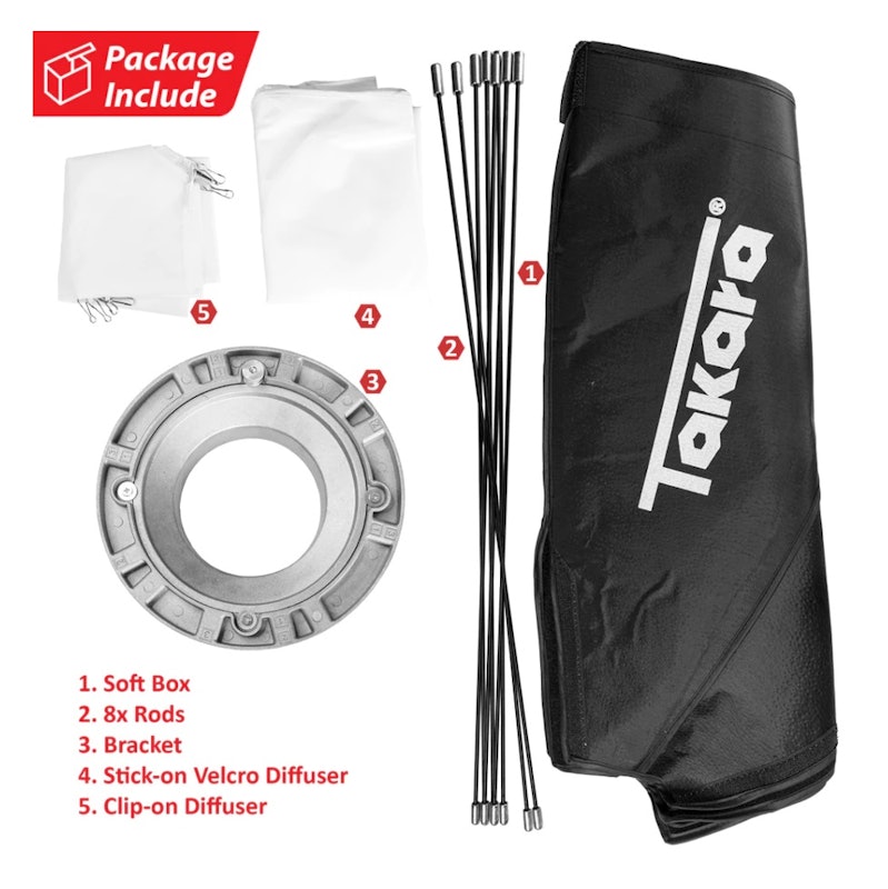 Takara Octagon Softbox 3