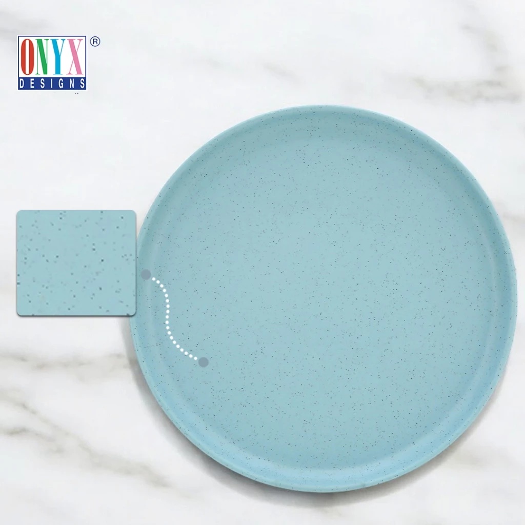 Presindo Central ONYX DESIGNS™ Piring Melamin Saji Besar Rustic Series  12143P